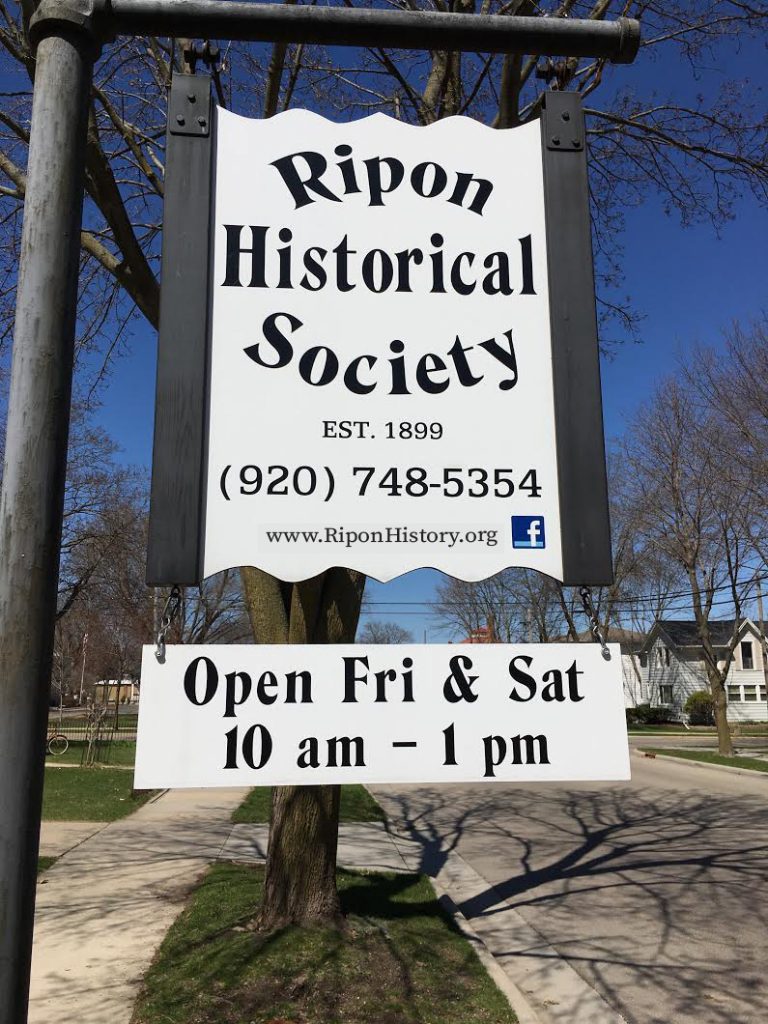 Location Ripon Historical Society